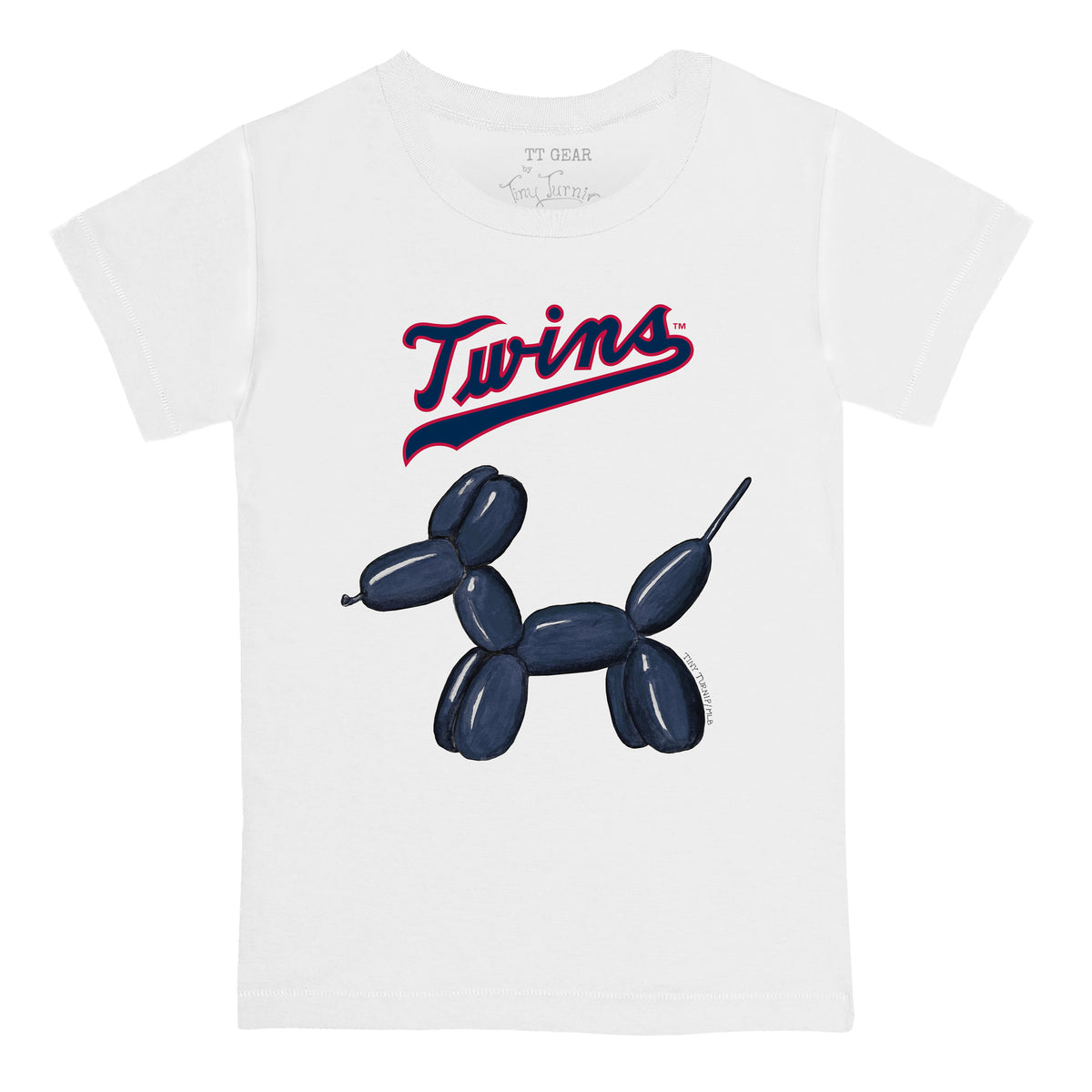 Minnesota Twins Balloon Dog Tee Shirt