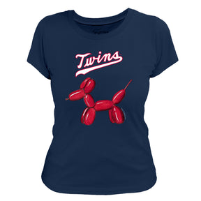 Minnesota Twins Balloon Dog Tee Shirt