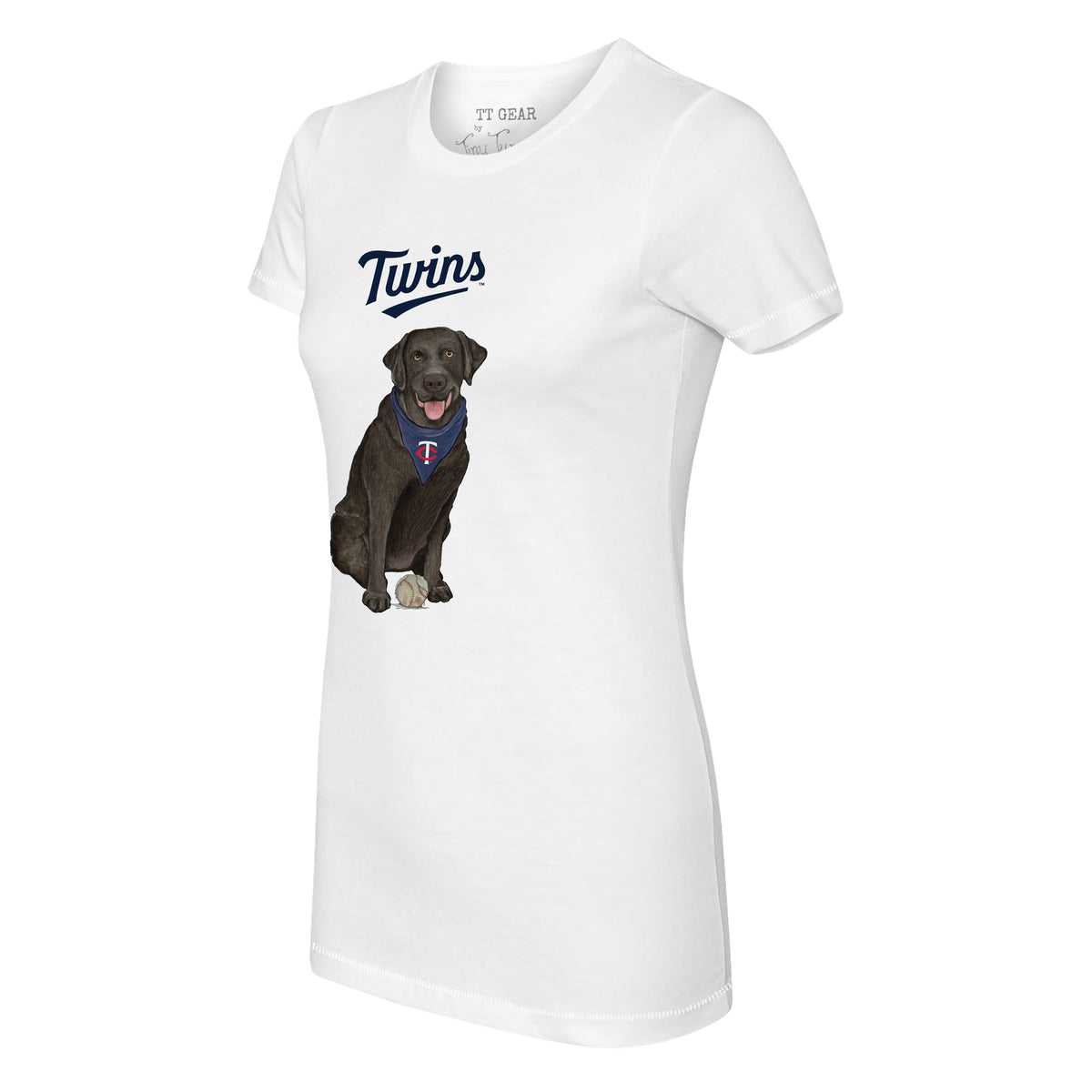 Minnesota Twins Black Labrador Retriever Tee Shirt