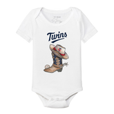 Minnesota Twins Cowboy Boot Short Sleeve Snapper