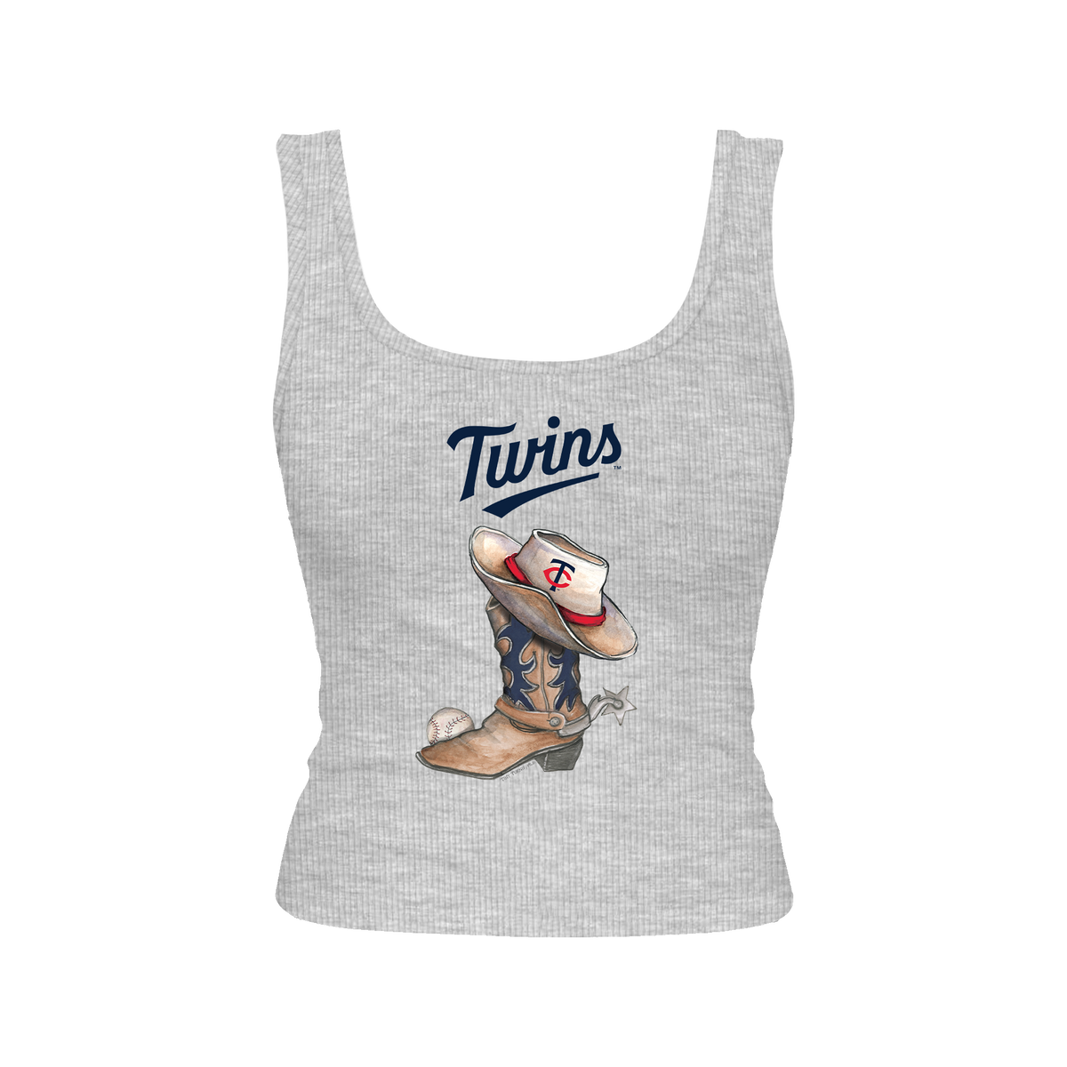 Minnesota Twins Cowboy Boot Emmy Tank