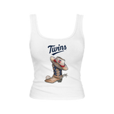 Minnesota Twins Cowboy Boot Emmy Tank