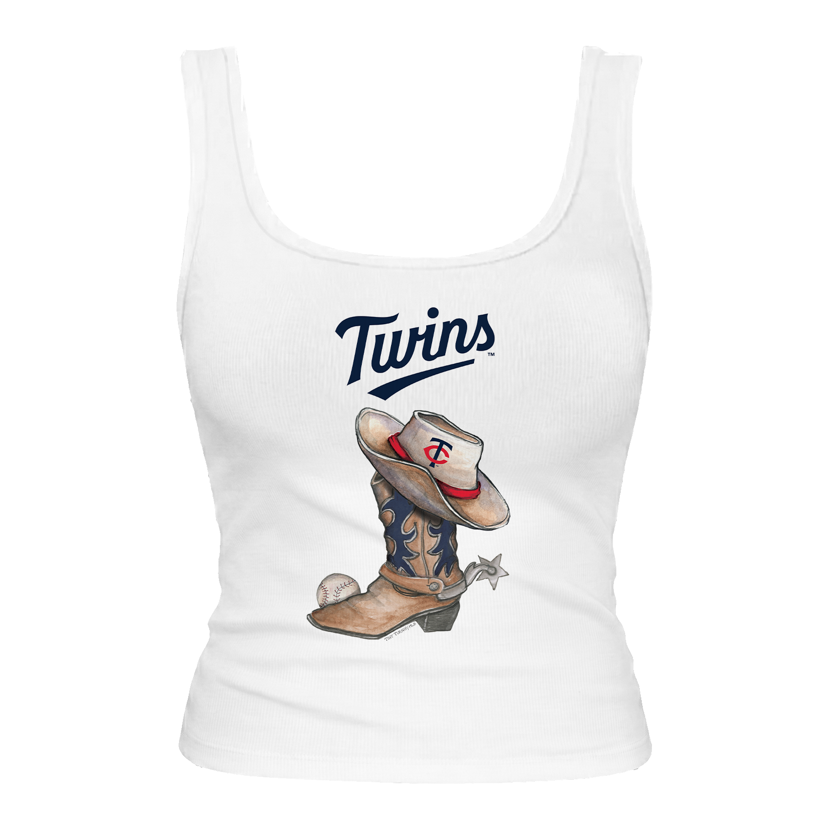 Minnesota Twins Cowboy Boot Emmy Tank