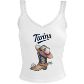 Minnesota Twins Cowboy Boot Lace Tank