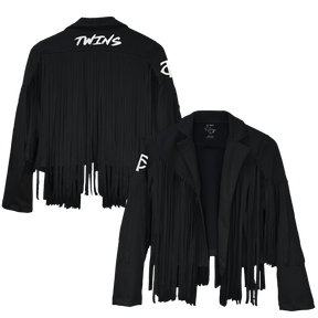 Minnesota Twins Farrah Fringe Jacket --(ships after 8/11)