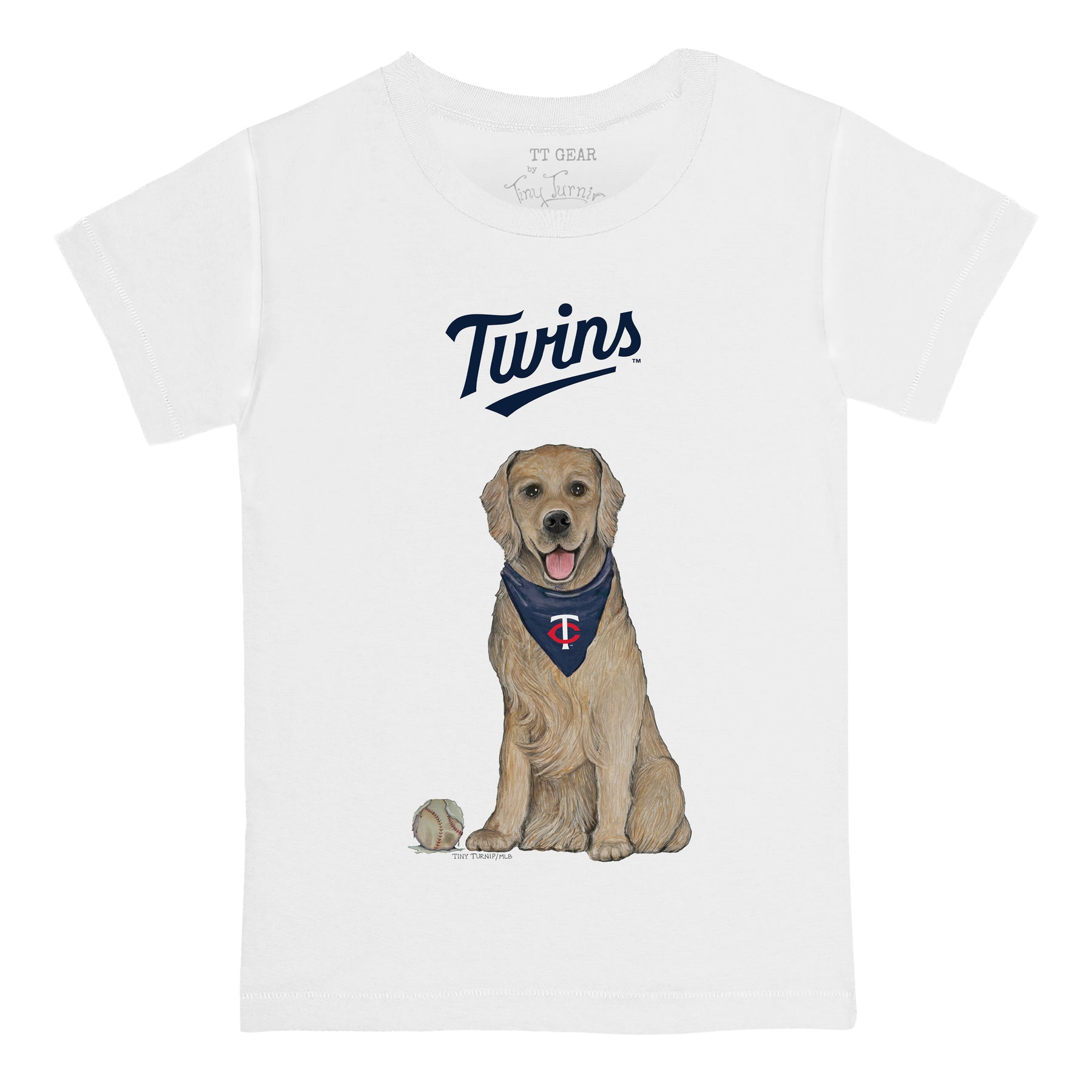 Minnesota Twins Golden Retriever Tee Shirt