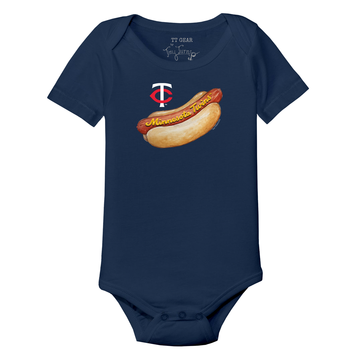 Minnesota Twins Hot Dog Short Sleeve Snapper