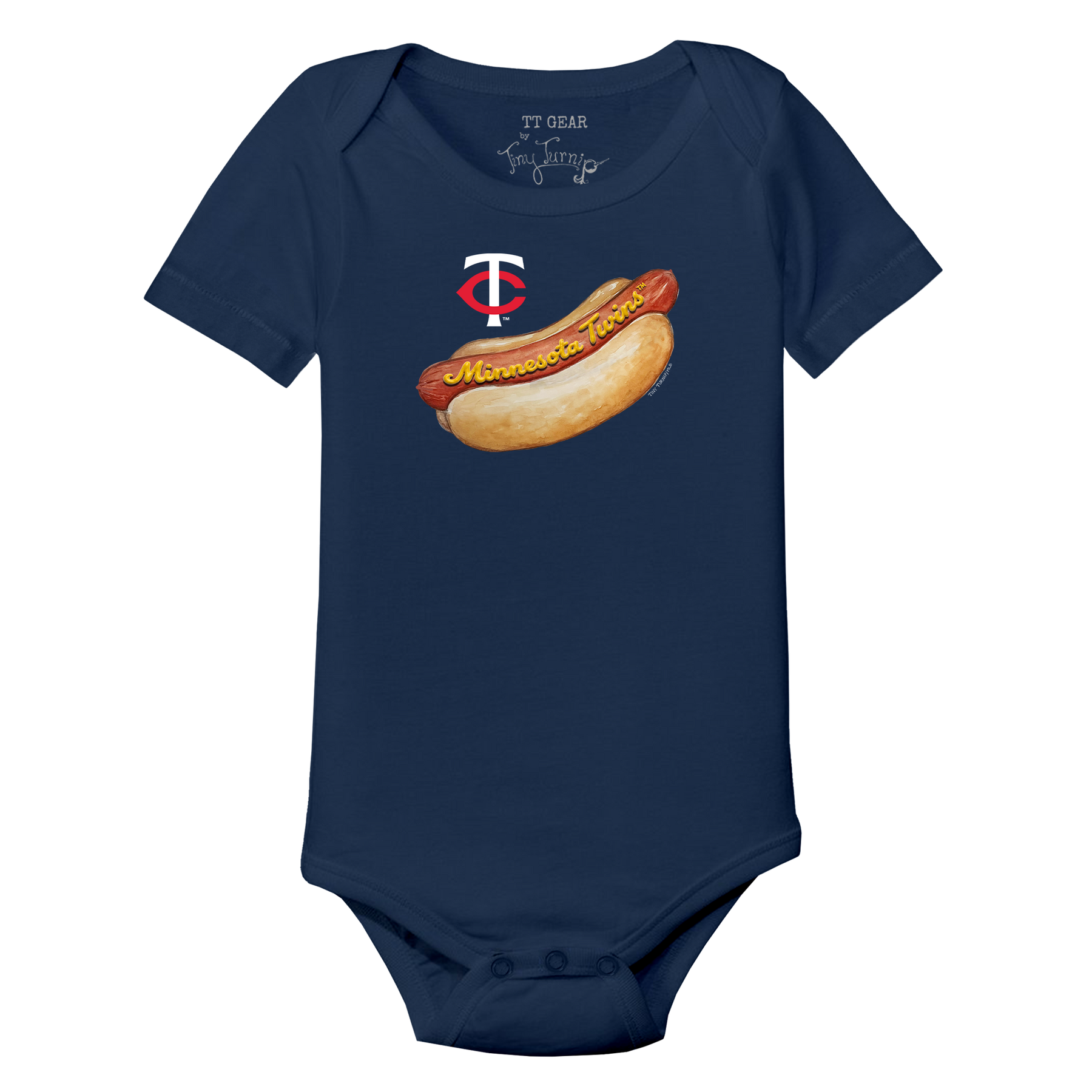 Minnesota Twins Hot Dog Short Sleeve Snapper