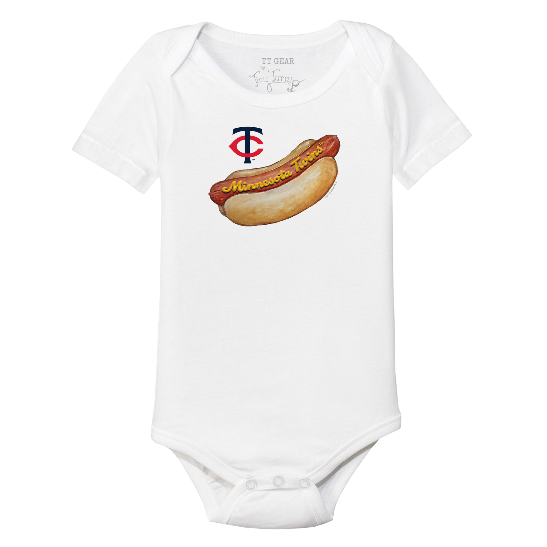 Minnesota Twins Hot Dog Short Sleeve Snapper