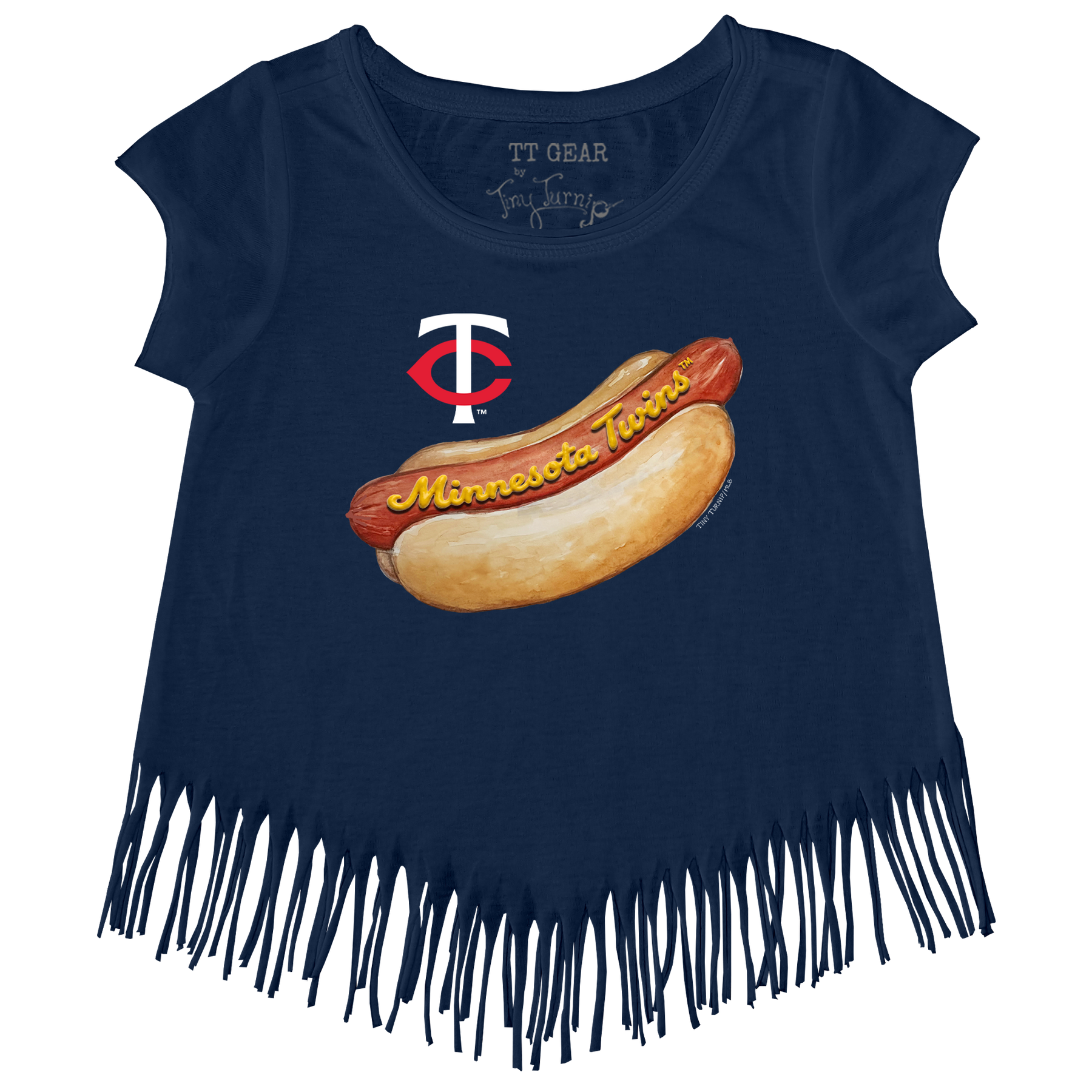 Minnesota Twins Hot Dog Fringe Tee