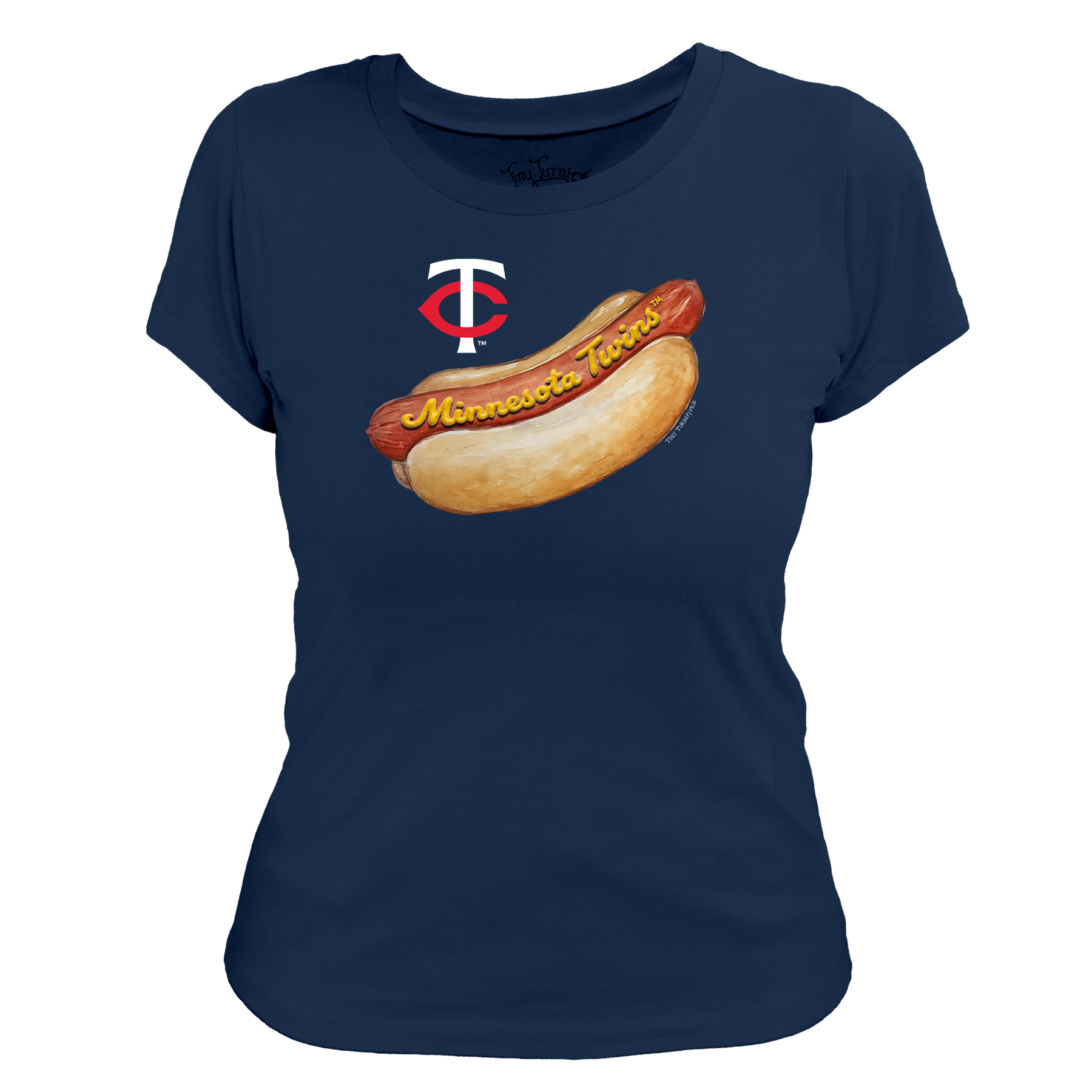 Minnesota Twins Hot Dog Women's Tee Shirt