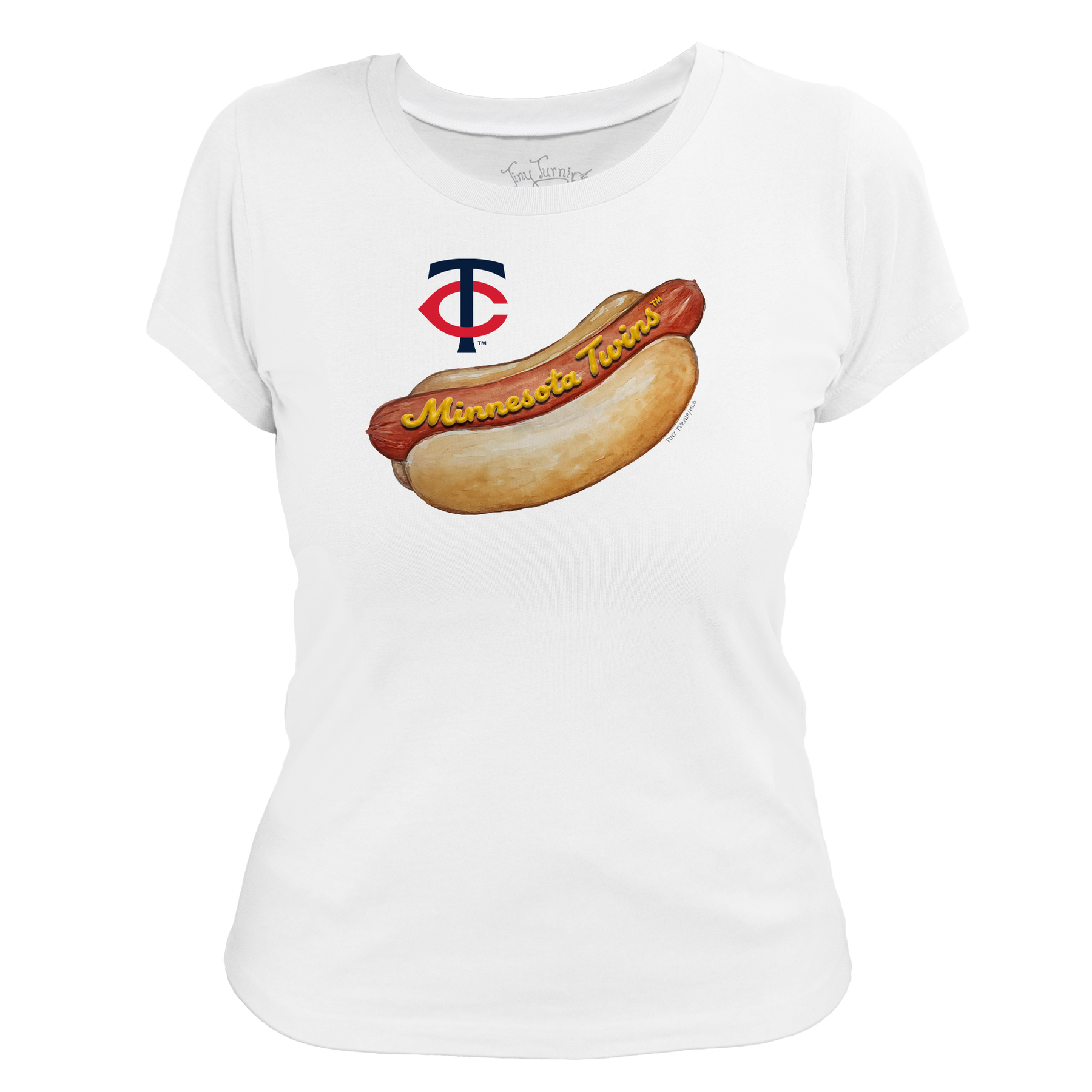 Minnesota Twins Hot Dog Women's Tee Shirt