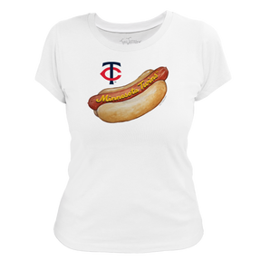Minnesota Twins Hot Dog Women's Tee Shirt