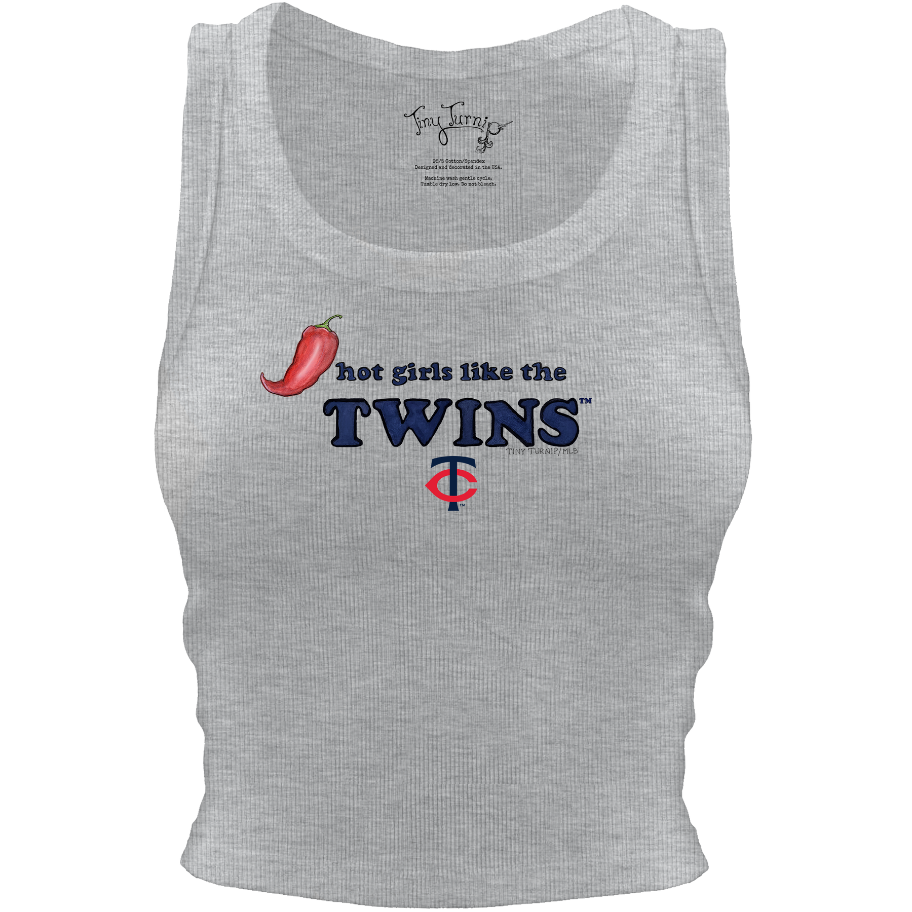 Minnesota Twins Hot Girls Crop Tank