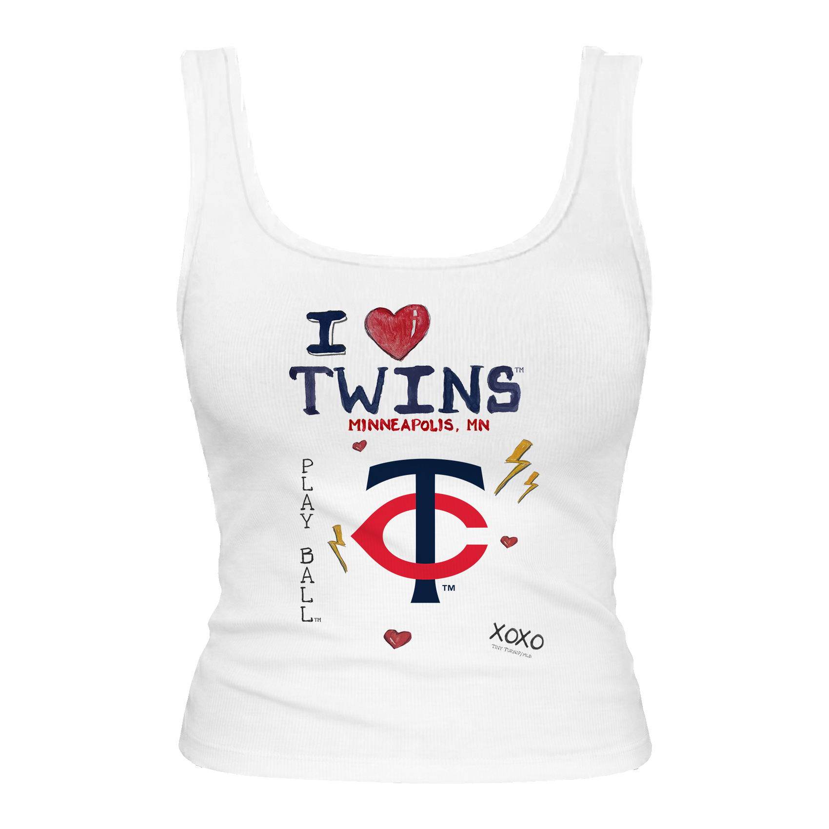 Minnesota Twins I Heart Twins Emmy Tank