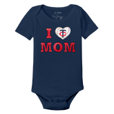 Minnesota Twins I Love Mom Short Sleeve Snapper