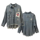Minnesota Twins Lace Olivia Jacket - Tiny Turnip