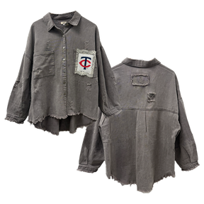 Minnesota Twins Lace Olivia Jacket - Tiny Turnip