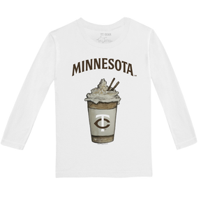 Minnesota Twins Latte Long-Sleeve Tee Shirt