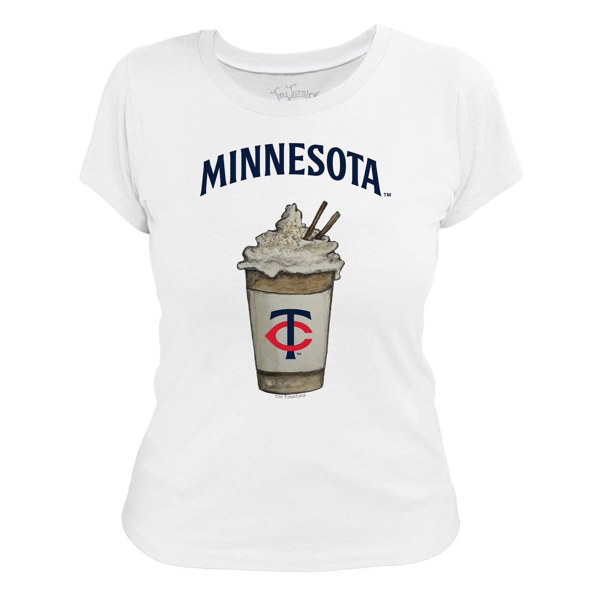 Minnesota Twins Latte Women's Tee Shirt