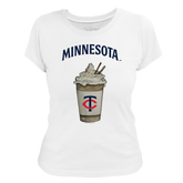 Minnesota Twins Latte Women's Tee Shirt