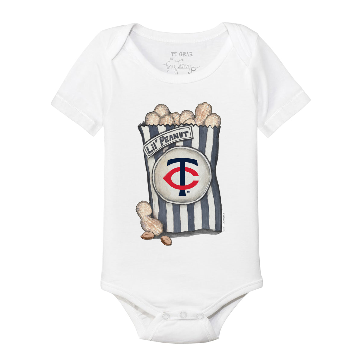 Minnesota Twins Lil' Peanut Short Sleeve Snapper