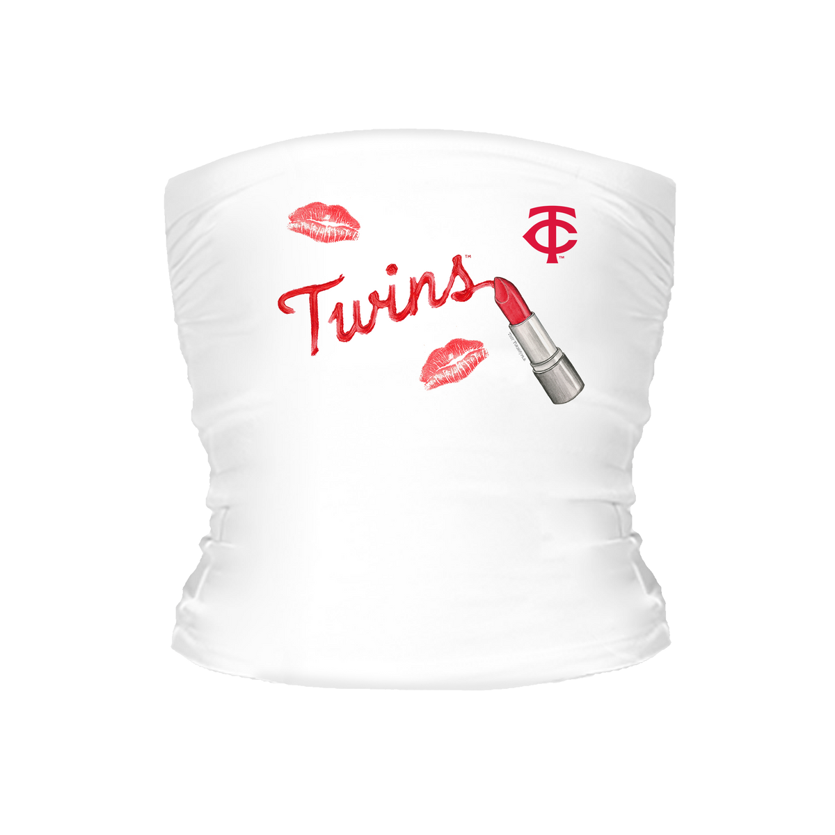 Minnesota Twins Lipstick Tube Top - Tiny Turnip