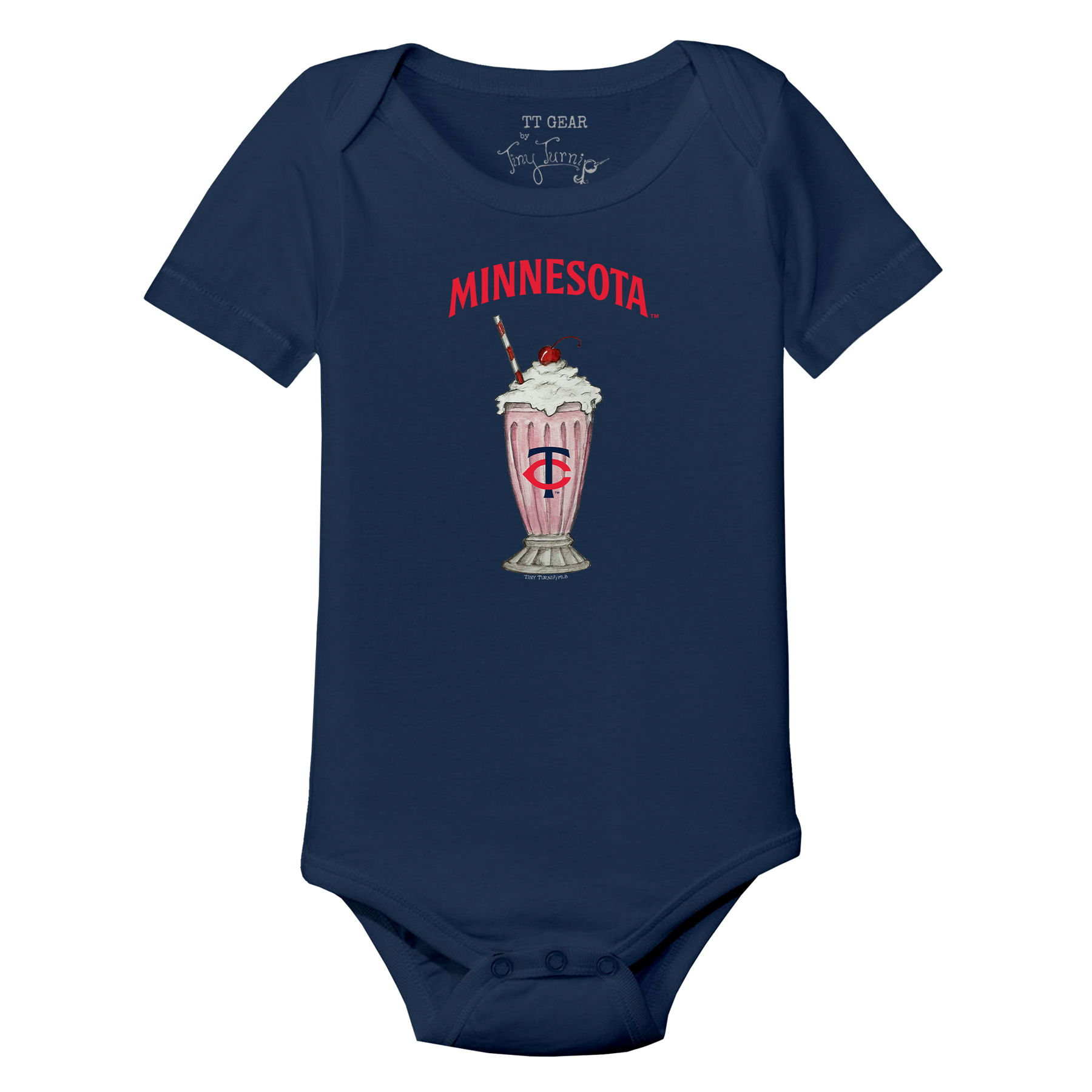 Minnesota Twins Milkshake Short Sleeve Snapper