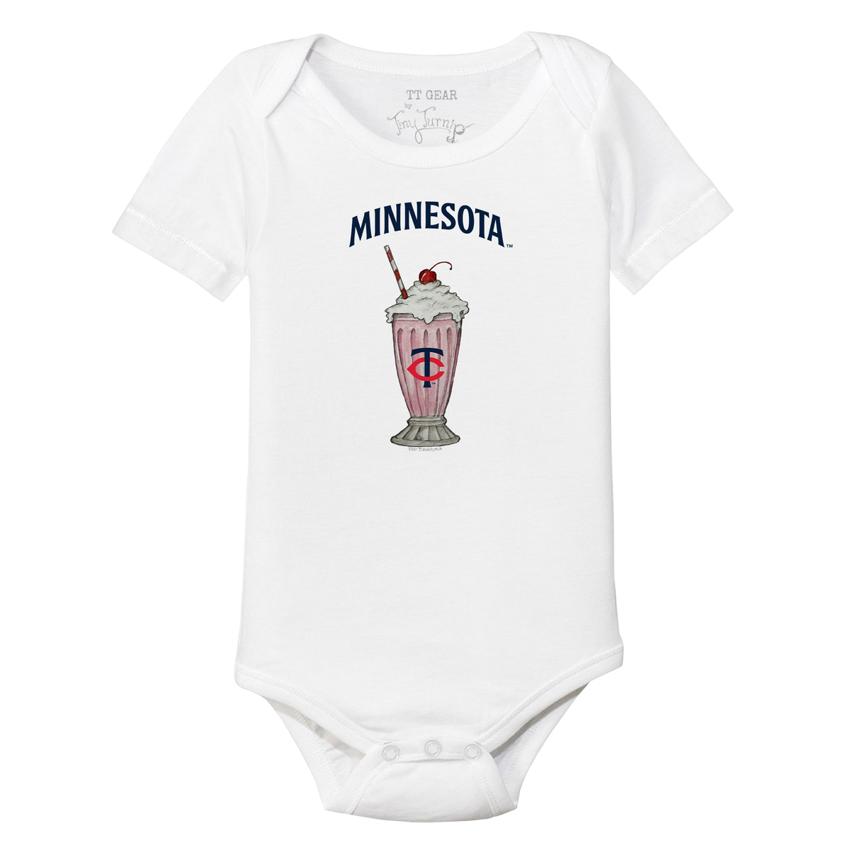 Minnesota Twins Milkshake Short Sleeve Snapper