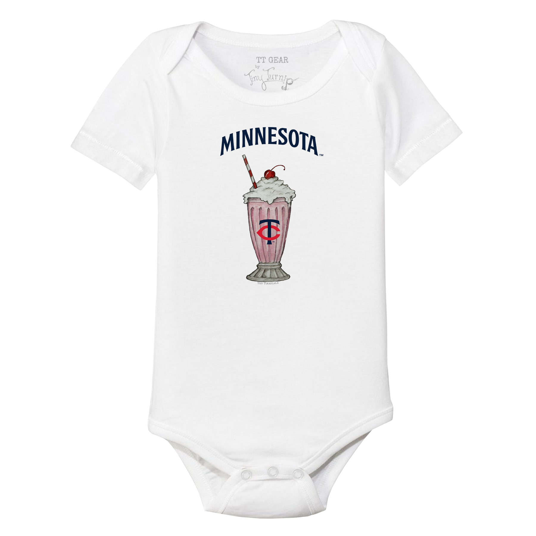 Minnesota Twins Milkshake Short Sleeve Snapper