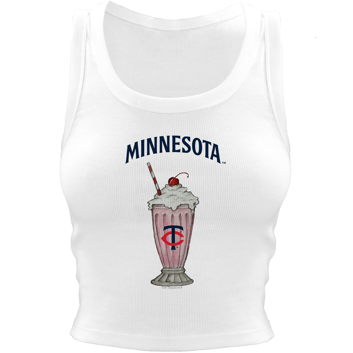 Minnesota Twins Milkshake Crop Tank