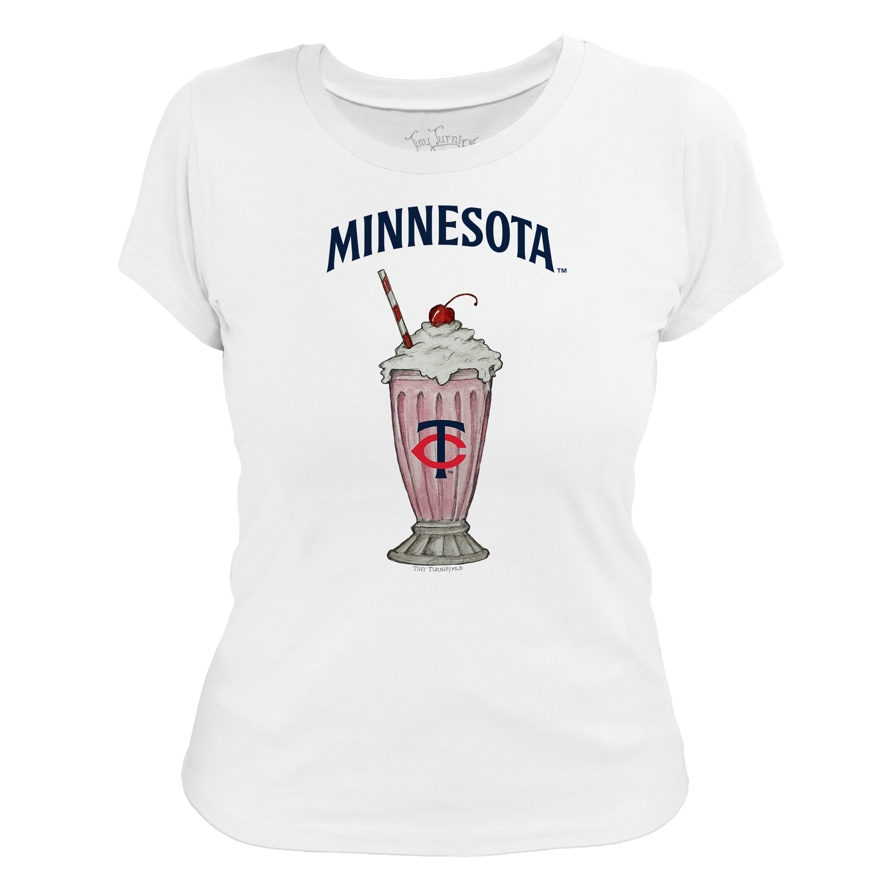 Minnesota Twins Milkshake Women's Tee Shirt