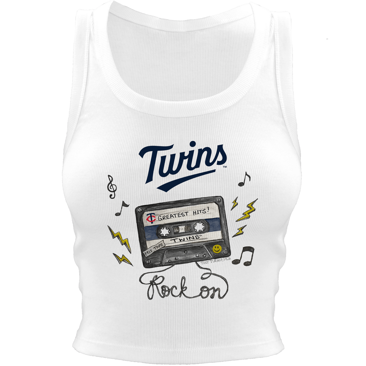 Minnesota Twins Mixtape Crop Tank