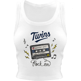 Minnesota Twins Mixtape Crop Tank