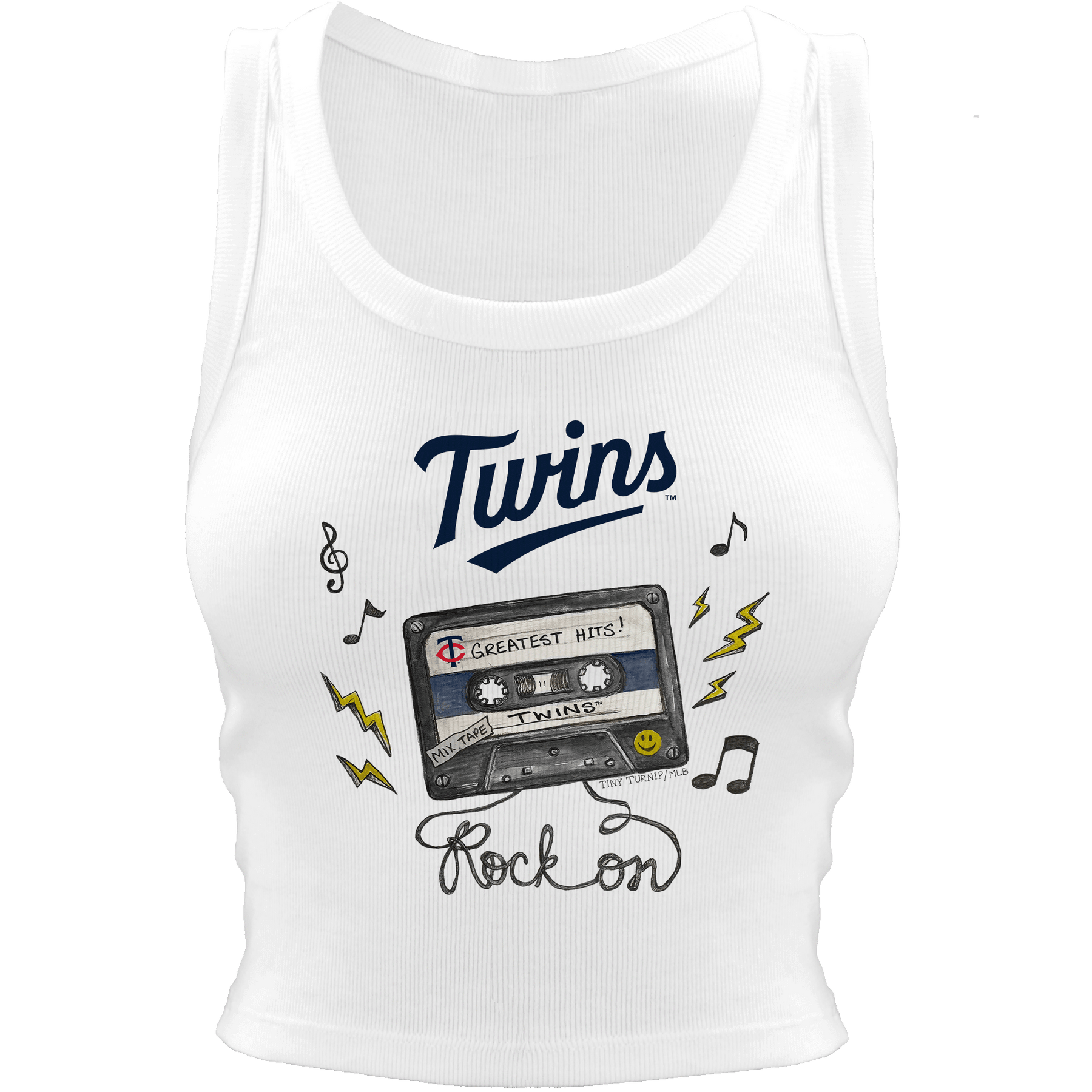 Minnesota Twins Mixtape Crop Tank