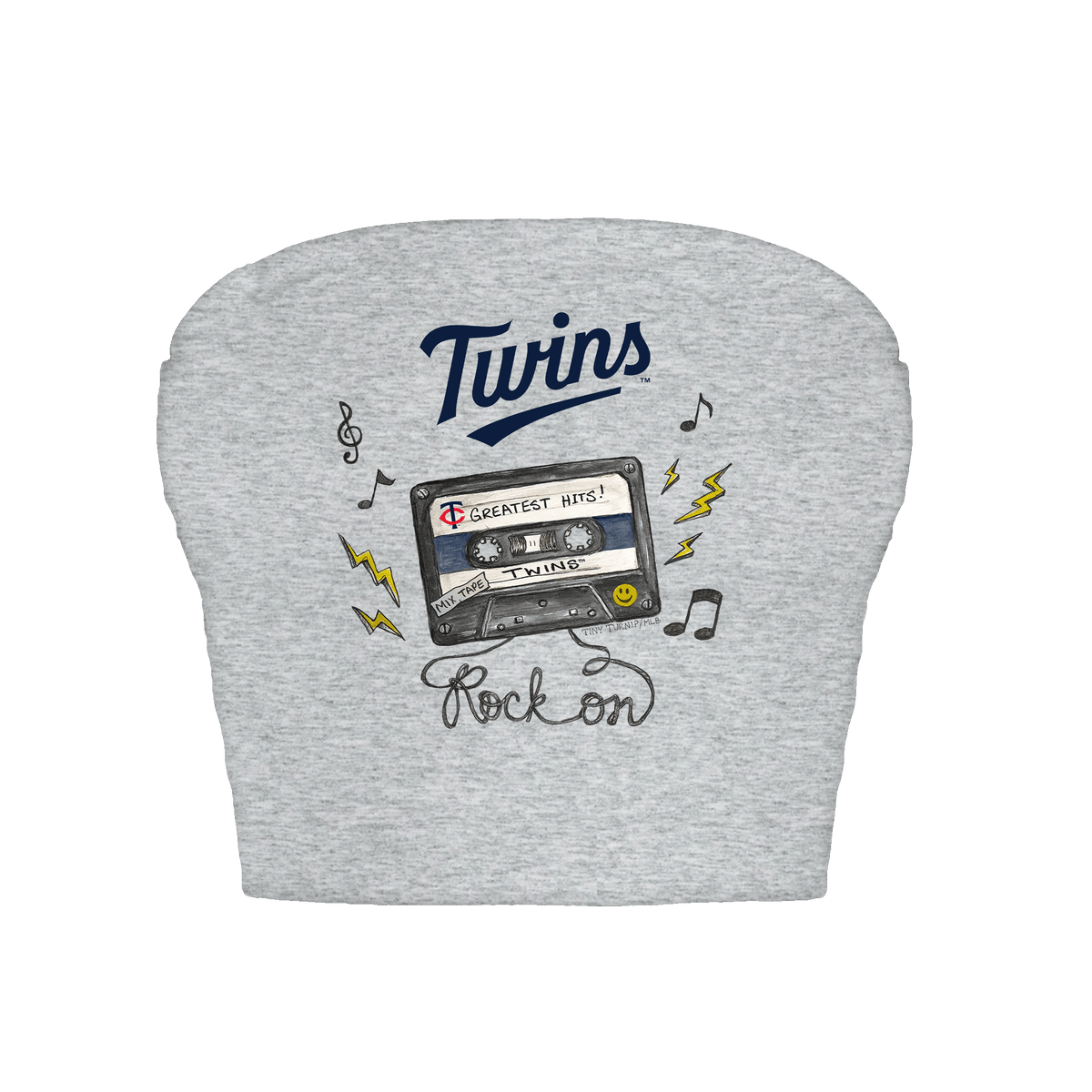 Minnesota Twins Mixtape Crop Tube Top