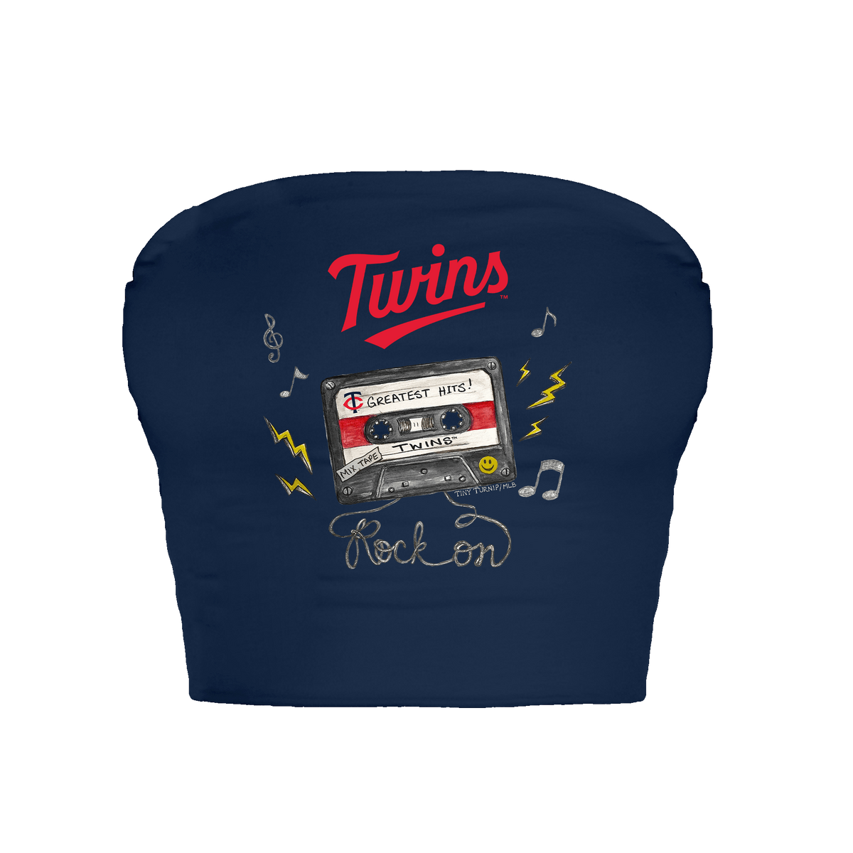 Minnesota Twins Mixtape Crop Tube Top