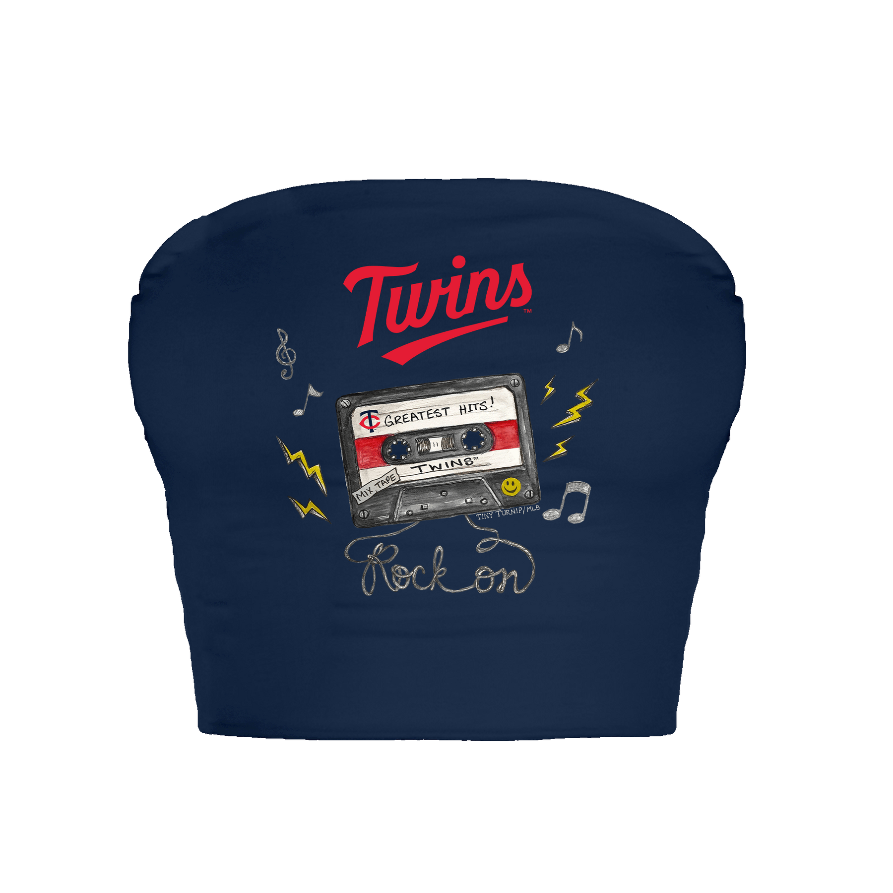 Minnesota Twins Mixtape Crop Tube Top