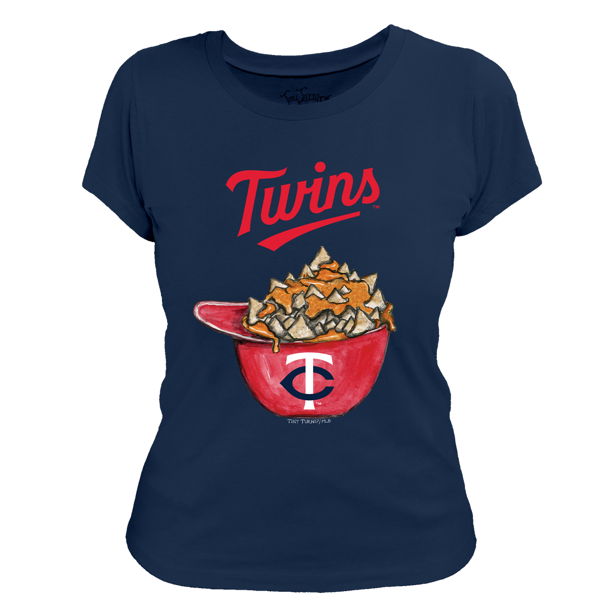 Minnesota Twins Nacho Helmet Tee Shirt
