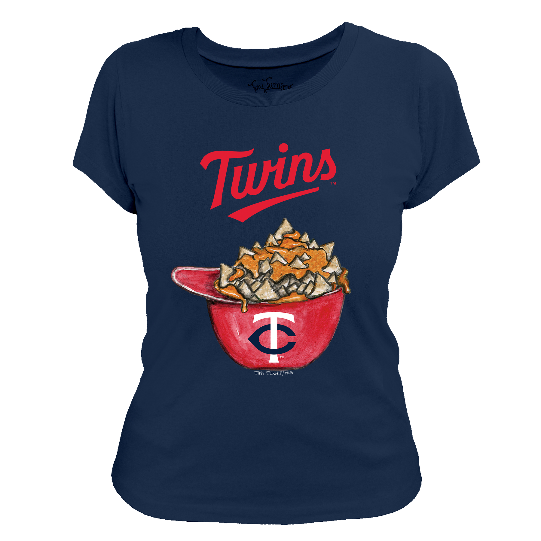 Minnesota Twins Nacho Helmet Tee Shirt