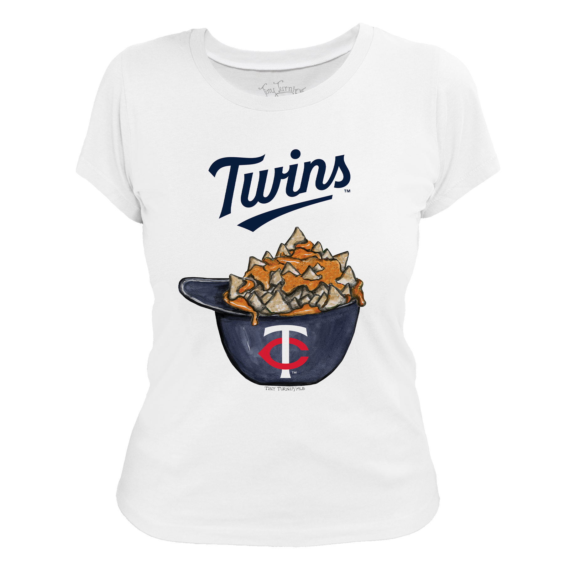 Minnesota Twins Nacho Helmet Tee Shirt