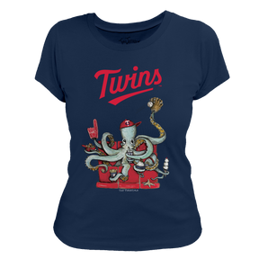 Minnesota Twins Octopus Tee Shirt