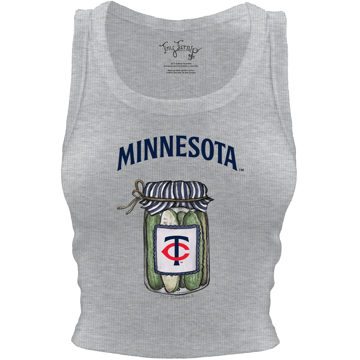 Minnesota Twins Pickle Jar Crop Tank