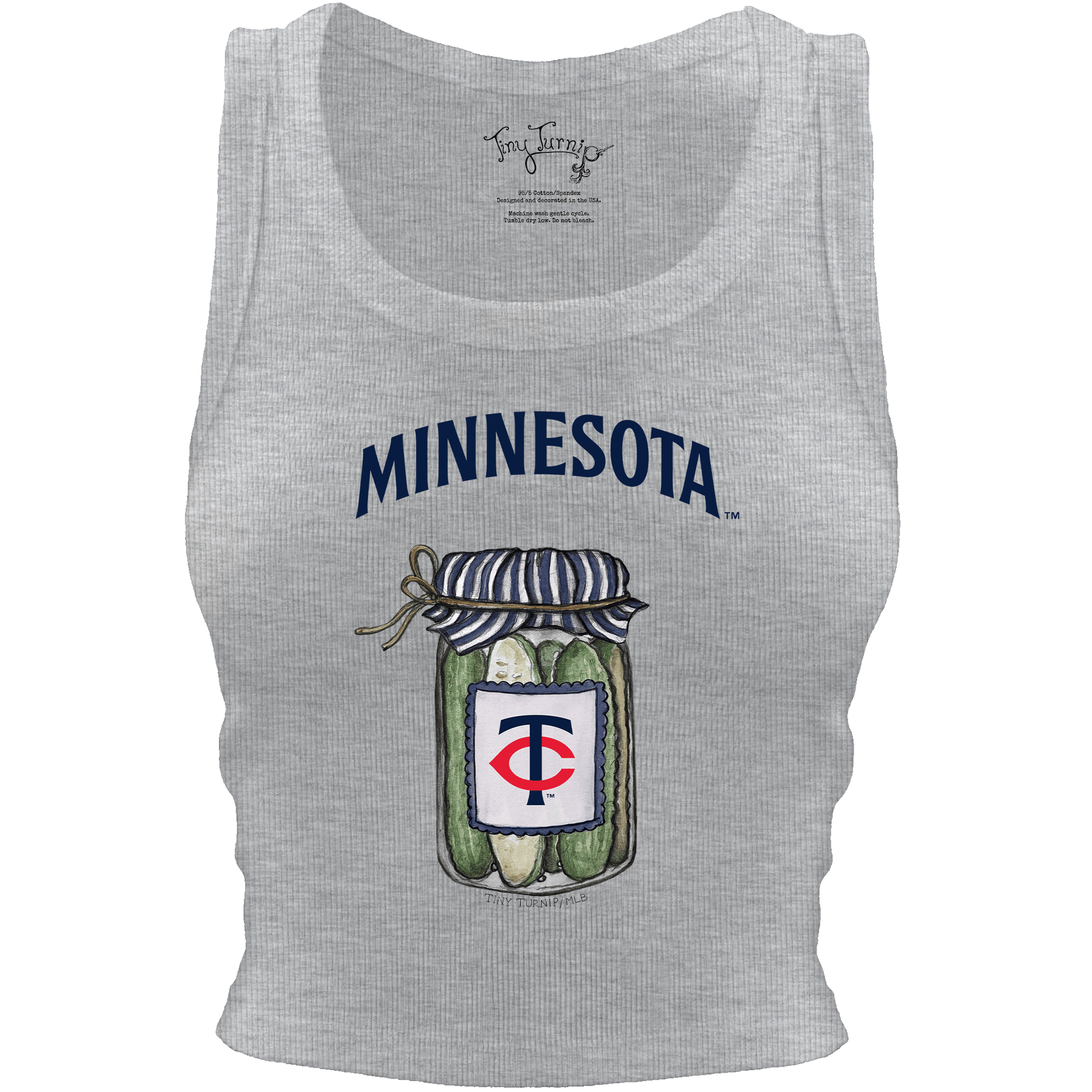 Minnesota Twins Pickle Jar Crop Tank