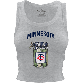 Minnesota Twins Pickle Jar Crop Tank