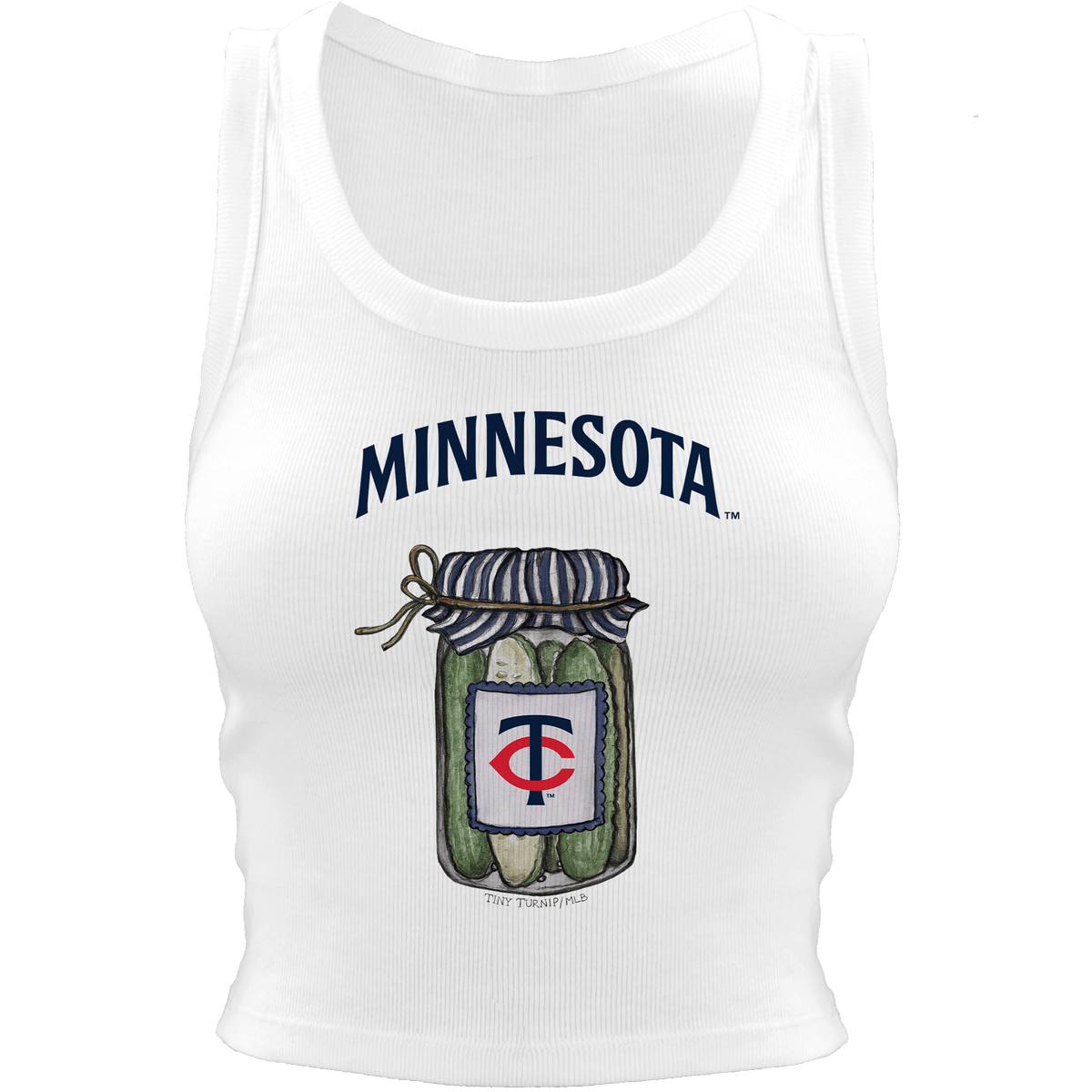 Minnesota Twins Pickle Jar Crop Tank