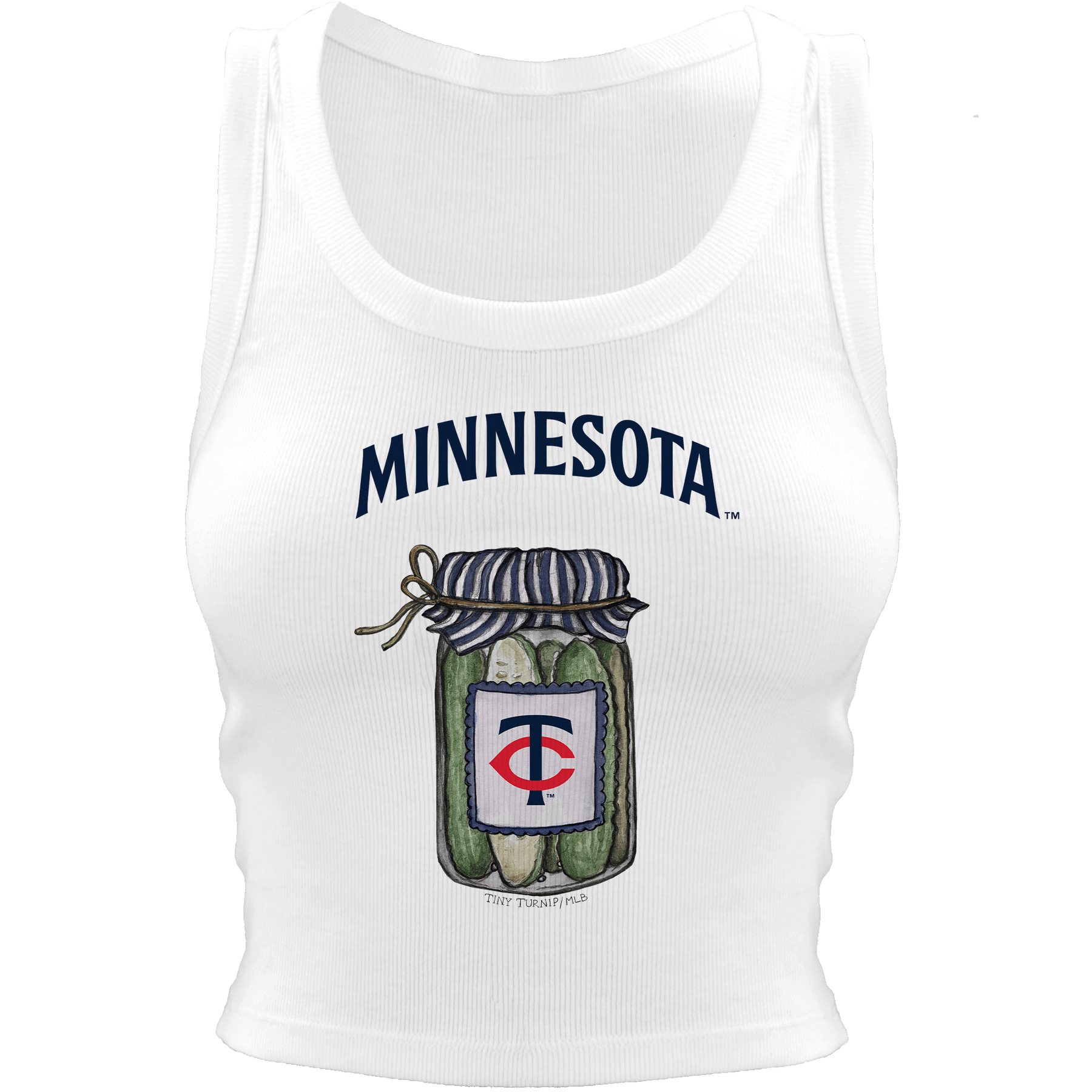 Minnesota Twins Pickle Jar Crop Tank