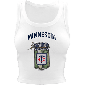 Minnesota Twins Pickle Jar Crop Tank