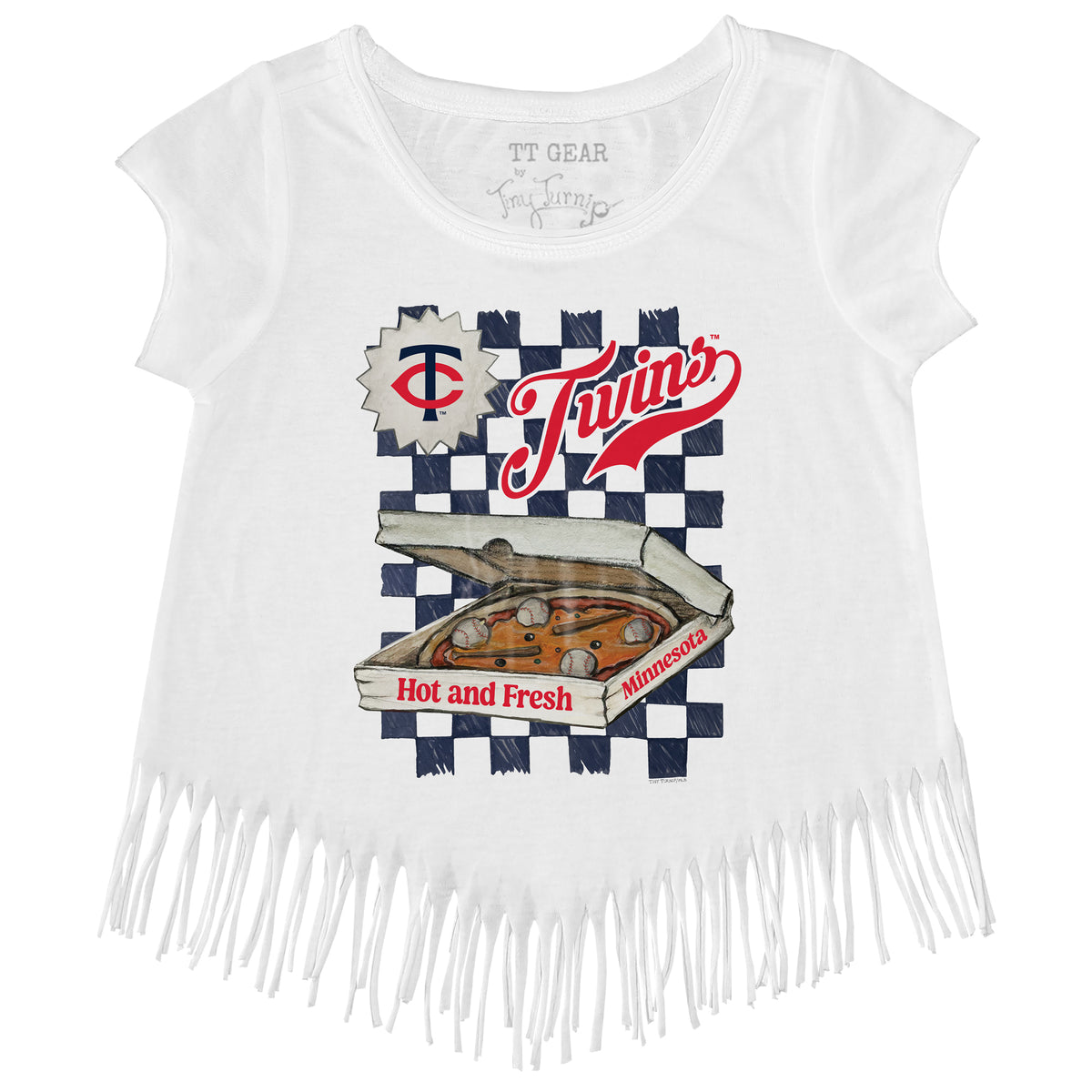 Minnesota Twins Pizza Fringe Tee