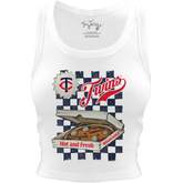 Minnesota Twins Pizza Crop Tank